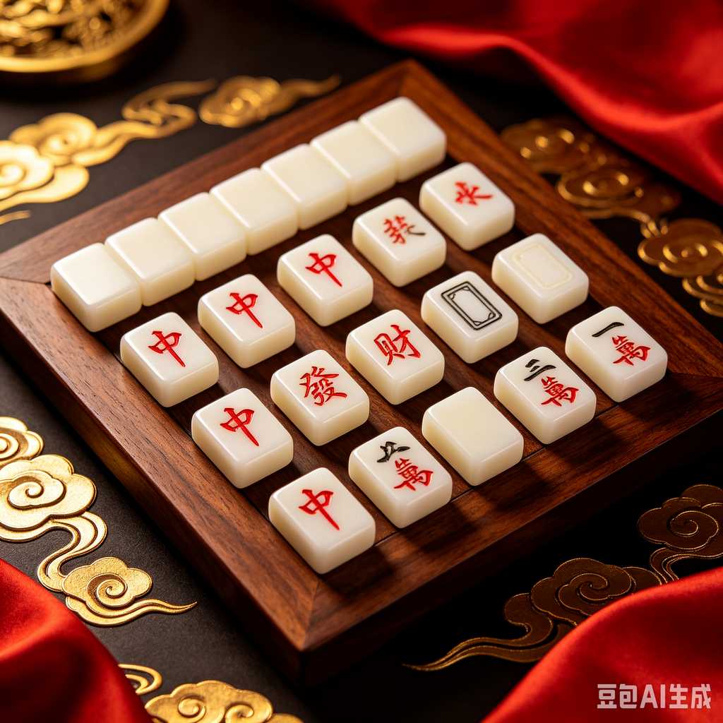 camping mahjong game set